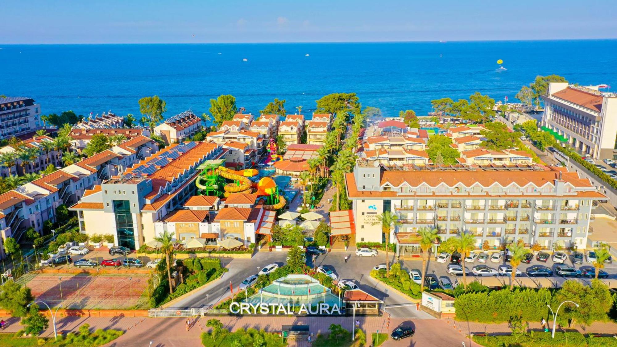 Crystal Aura Beach Resort y Spa Kemer Exterior foto